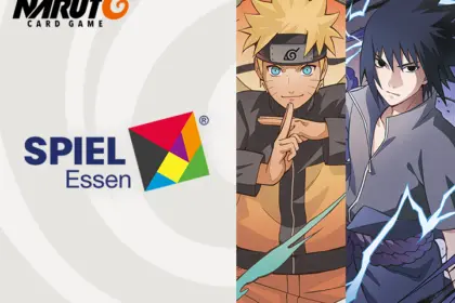 NARUTO CARD GAME - Key Visual der offiziellen SPIEL Essen 2026 Event-Seite von Bandai (Quelle: https://www.naruto-cardgame.com/en/news/spielessen-2026.php)