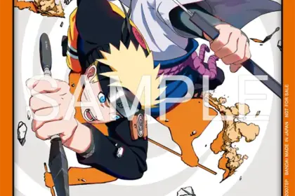NARUTO CARD GAME - CP-001 Chakra Card, die Teilnehmerkarte der Tutorial- und Teaching-Sessions (Quelle: https://www.naruto-cardgame.com/en/news/spielessen-2026.php)
