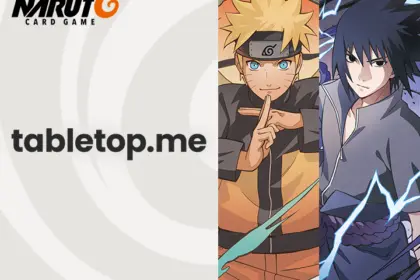 NARUTO CARD GAME - Event-Grafik Tabletop.me Dubai 2026 (Quelle: https://www.naruto-cardgame.com/en/news/tabletopme-2026.php)